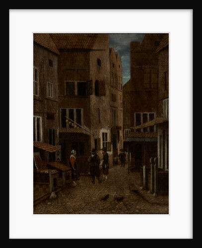 Street Scene by Jacobus Vrel or Frel