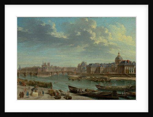 A View of Paris with the Ile de la Cité, 1763 by Jean-Baptiste Raguenet