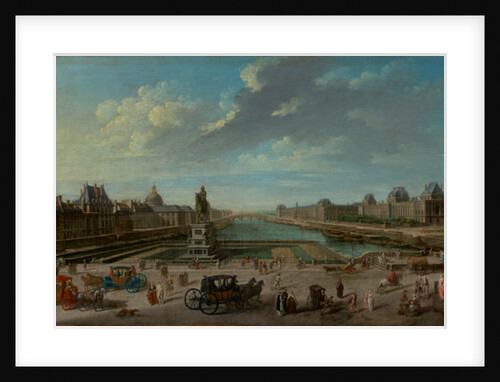 A View of Paris from the Pont Neuf, 1763 by Jean-Baptiste Raguenet