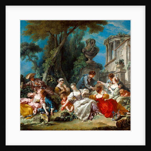 The Bird Catchers, 1748 by Francois Boucher