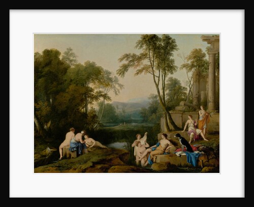 Diana and Her Nymphs in a Landscape, 1644 by Laurent de La Hire or La Hyre