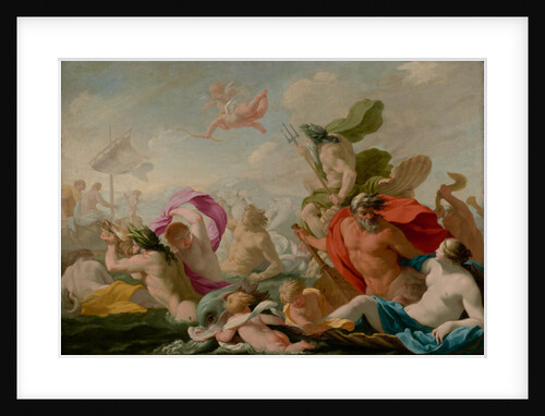 Marine Gods Paying Homage to Love, c.1636-8 by Eustache Le Sueur