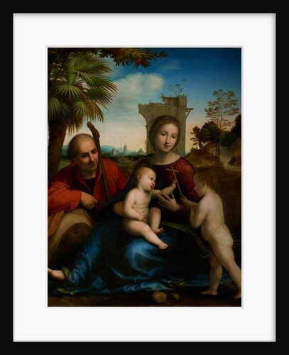 The Rest on the Flight into Egypt with St. John the Baptist, c.1509 by Fra (1472-1517) Bartolomeo