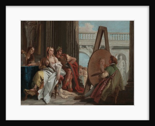 Alexander the Great and Campaspe in the Studio of Apelles, c.1740 by Giovanni Battista Tiepolo