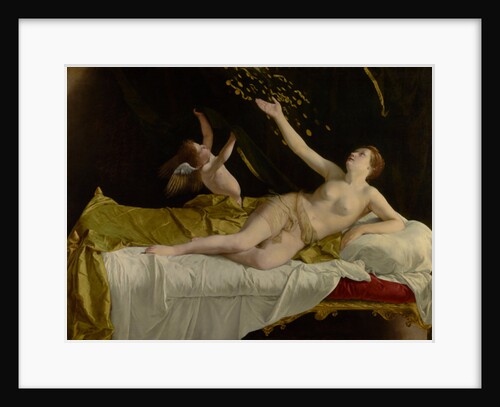 Danaë and the Shower of Gold, 1621-3 by Orazio Gentileschi
