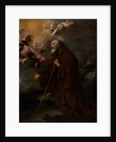 The Vision of Saint Francis of Paola, c.1670 by Bartolome Esteban Murillo