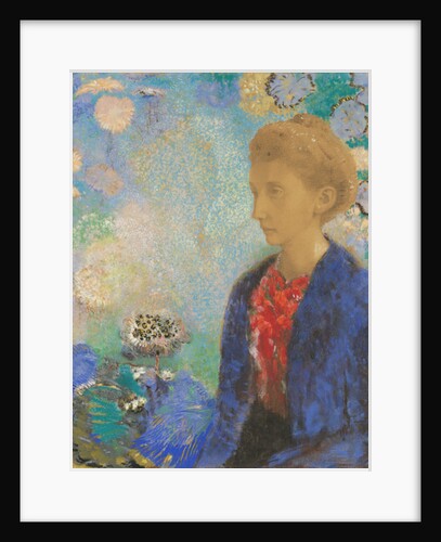 Baronne de Domecy, c.1900 by Odilon Redon