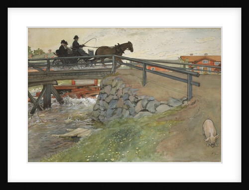 The Bridge by Carl Larsson