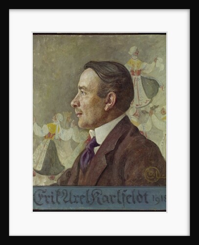 Erik Axel Karlfeldt by Carl Larsson