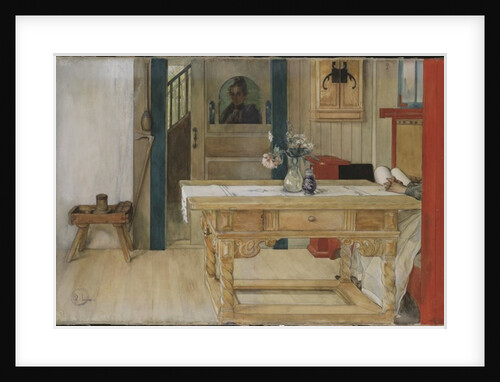 Sunday Rest by Carl Larsson