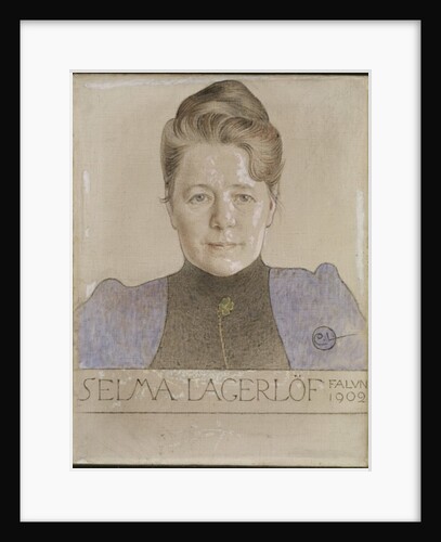 Selma Lagerlof, 1902 by Carl Larsson