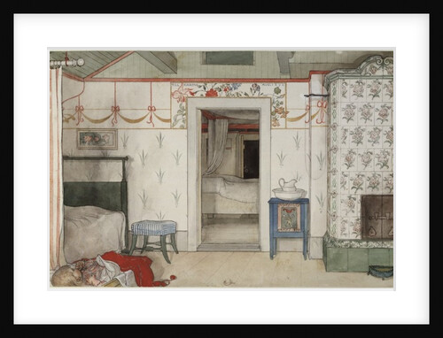 Brita's Forty Winks by Carl Larsson