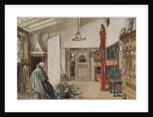 The Studio by Carl Larsson