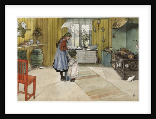 The Kitchen by Carl Larsson