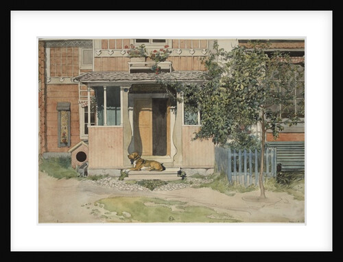 The Verandah by Carl Larsson