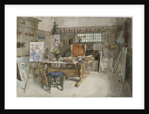 The Studio by Carl Larsson