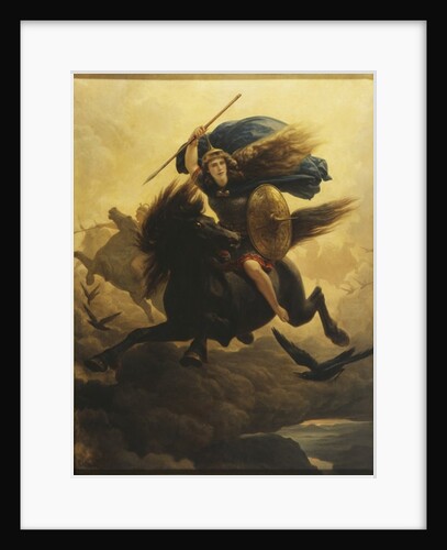 Valkyrie, 1865 by Peter Nicolai Arbo