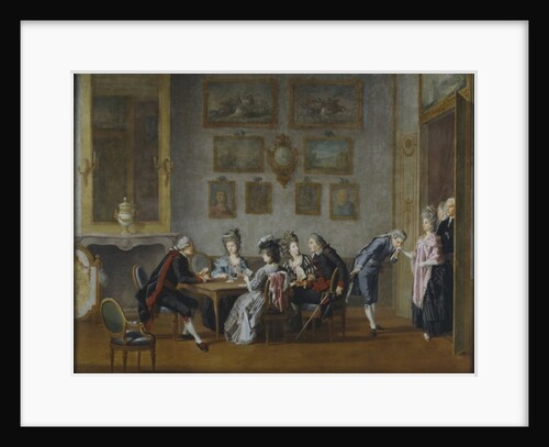 Card-Party in the Home of Elis Schroderheim by Pehr Hillestrom
