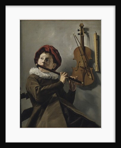 Boy Playing the Flute, c.1630 by Judith Leyster