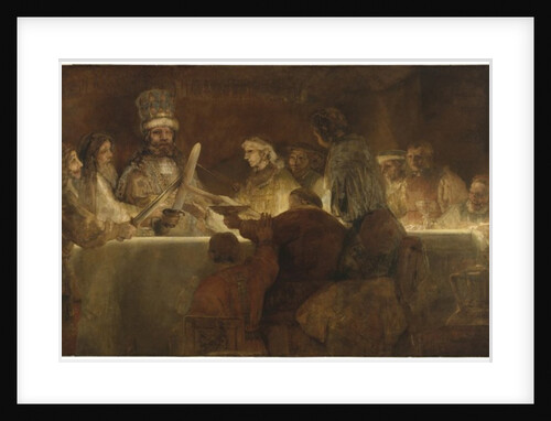 The Conspiracy of the Batavians under Claudius Civilis, c.1666 by Rembrandt Harmensz. van Rijn