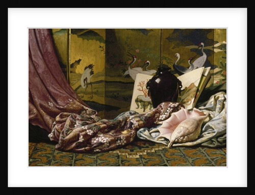 Japanese Still Life, 1879 by Elihu Vedder