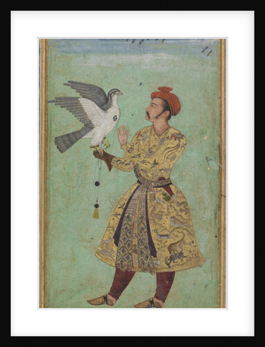 Prince With a Falcon, c.1600-5 by Mughal School