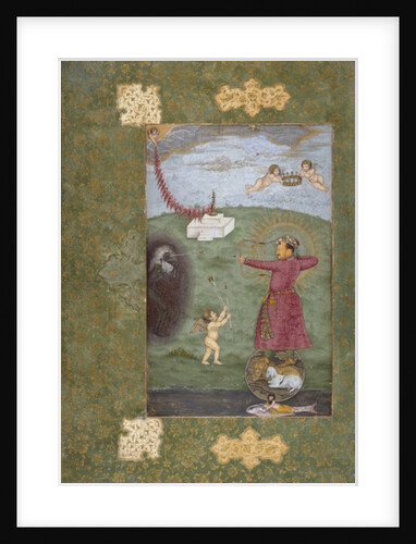 Emperor Jahangir Triumphing Over Poverty, c.1620-25 by Abu'l Hasan