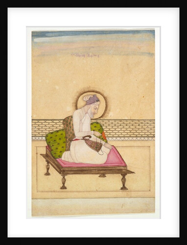 Emperor Aurangzeb , c.1725 by School Mughal