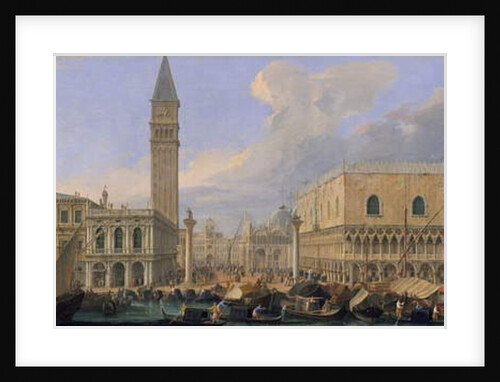 The Molo, Venice by Luca Carlevaris