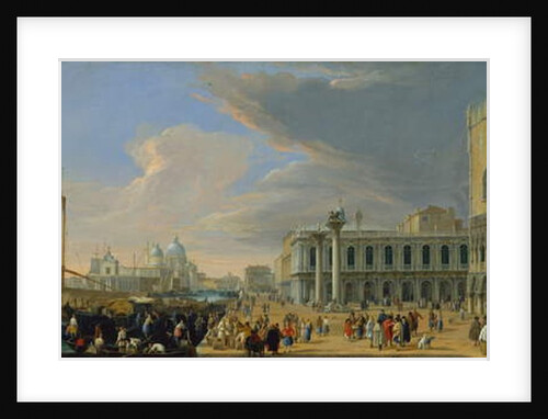 The Molo, Venice, Looking West, c.1709 by Luca Carlevaris