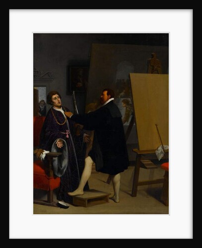 Aretino in the Studio of Tintoretto, 1848 by Jean Auguste Dominique Ingres