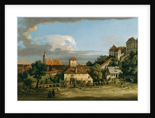 Pirna: The Obertor from the South, c.1760 by Bernardo Bellotto