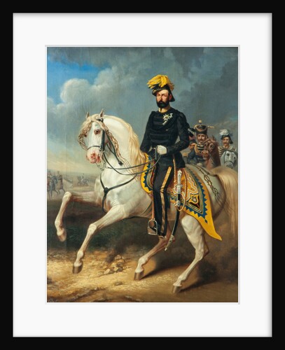 Karl XV, King of Sweden and Norway, c.1860 by Carl Fredrik Kioerboe