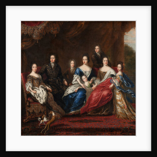 Charles XI’s family with relatives from the duchy Holstein-Gottorp, 1691 by David Klocker Ehrenstrahl
