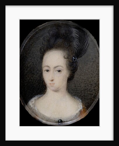 Miniature of Hedvig Sofia, Princess of Sweden, c.1700 by David von Krafft