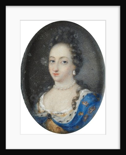 Miniature of Queen Ulrika Eleonora the Elder of Sweden, c.1680 by Unknown Artist