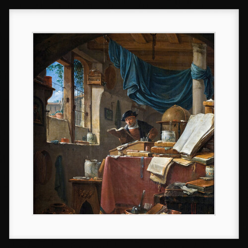 A scholar in his Study by Thomas Wyck