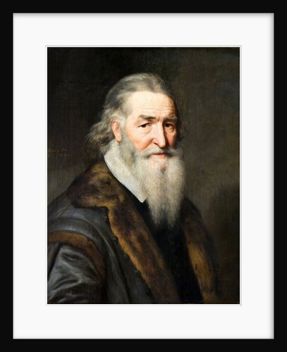 Portrait of an Eighty-Year-Old Man, 1624 by Michiel Jansz. van Miereveld