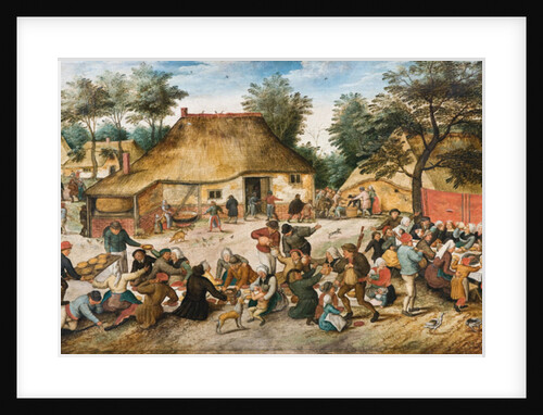 The Peasant Wedding, c.1600 by Pieter the Younger Brueghel