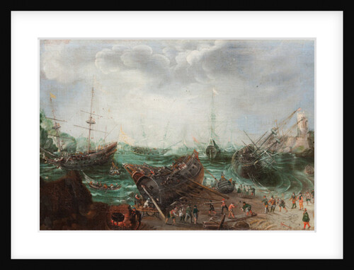 Harbour scene, c.1615 by Adam Willaerts