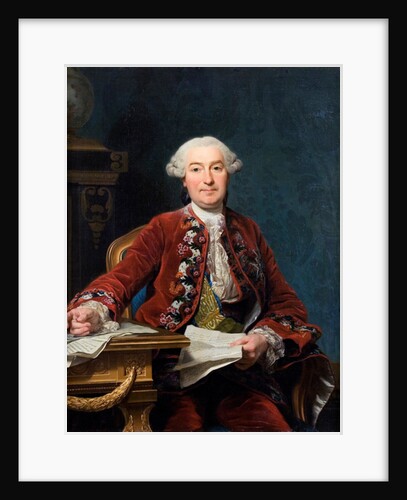 Ulrik Scheffer, 1763 by Alexander Roslin