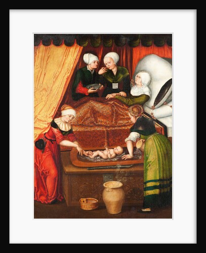 Birth of the Virgin Mary by Lucas the Elder Cranach
