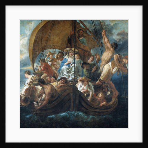 The Holy Family and others flee into Egypt, 1652 by Jacob Jordaens