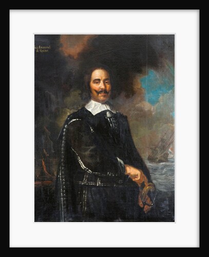 Vice Admiral de Ruyter, 1656 by Karel van III Mander