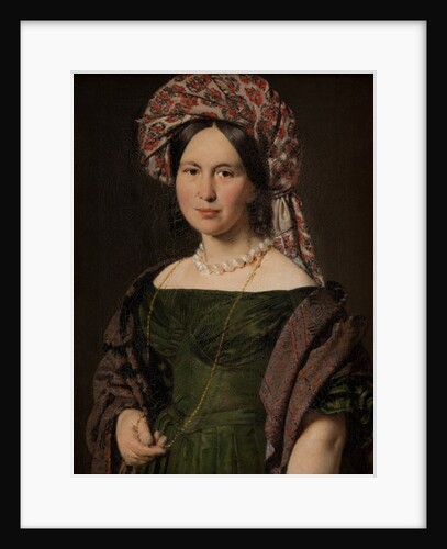 The artist's wife Cathrine, 1842-4 by Christian-Albrecht Jensen