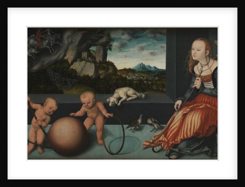 Melancholia, 1532 by Lucas the Elder Cranach