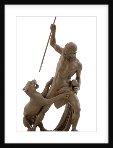 The Panther Hunter, 1846 by Jens Adolf Jerichau