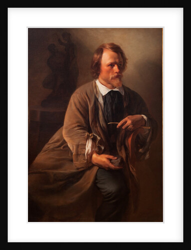 The Sculptor Jens Adolf Jerichau, the Artist's Husband, 1846 by Elisabeth Maria Anna Jerichau-Baumann
