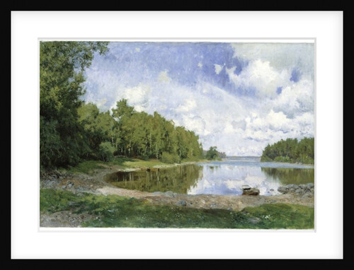 Lake view at Engelsberg, Vastmanland, 1893 by Olof Per Ulrik Arborelius