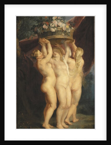 The Three Graces, 1620-1625 by Peter Paul (studio of) Rubens